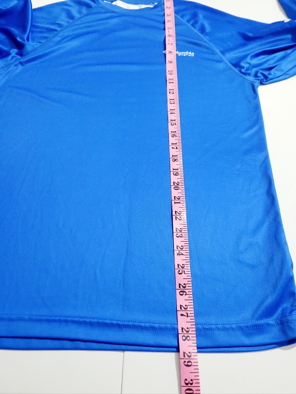 Columbia PFG OmniShade Spf Sun Protection Shirt Blue XS Performance Rash Guard - Picture 10 of 11